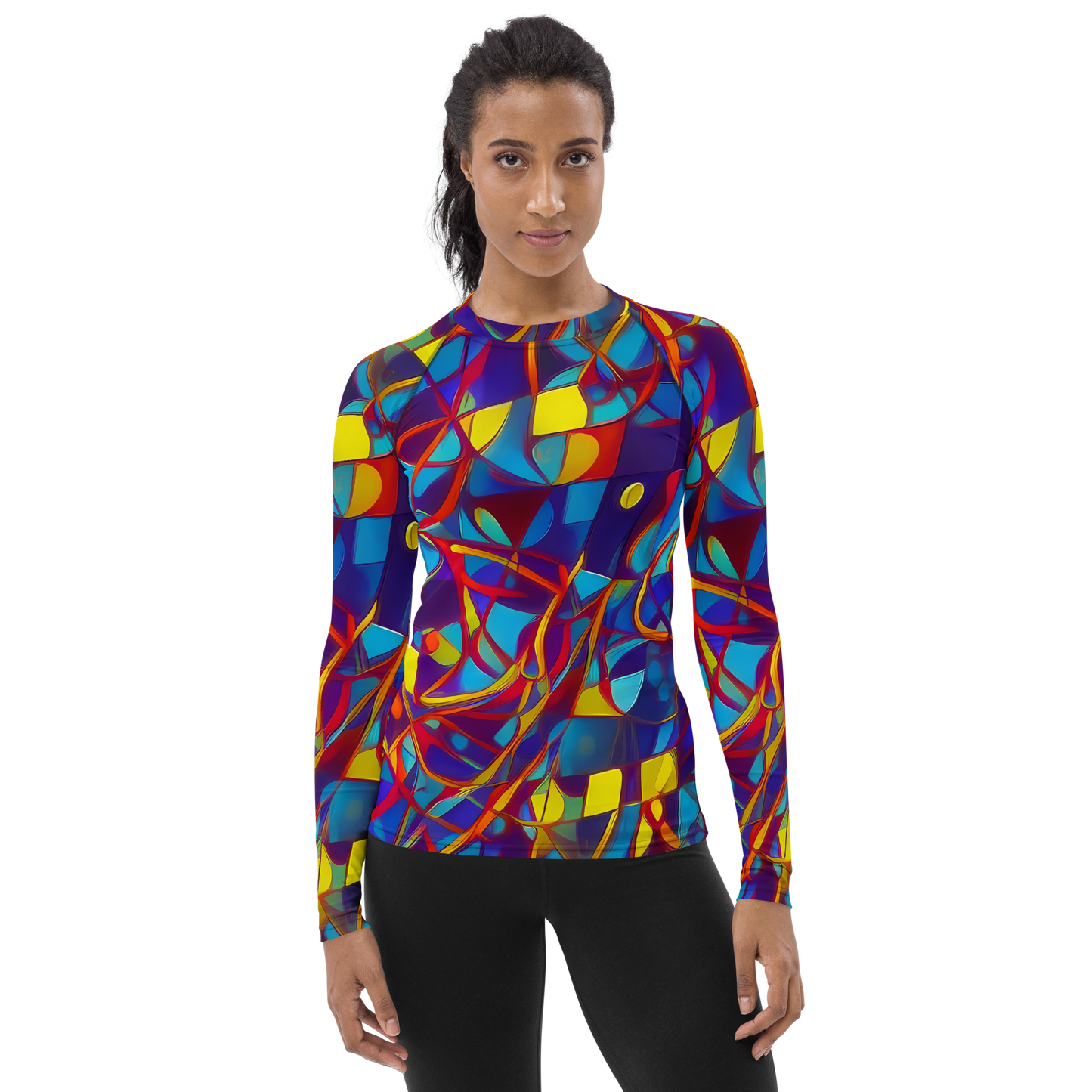 Women's Rash Guard - Flickering Dreams