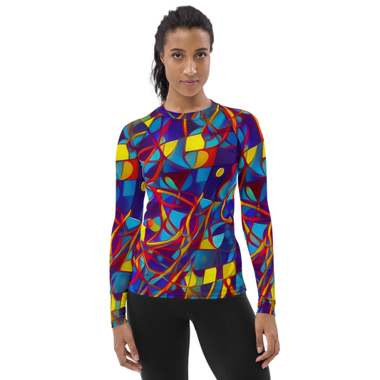 Women's Rash Guard - Flickering Dreams