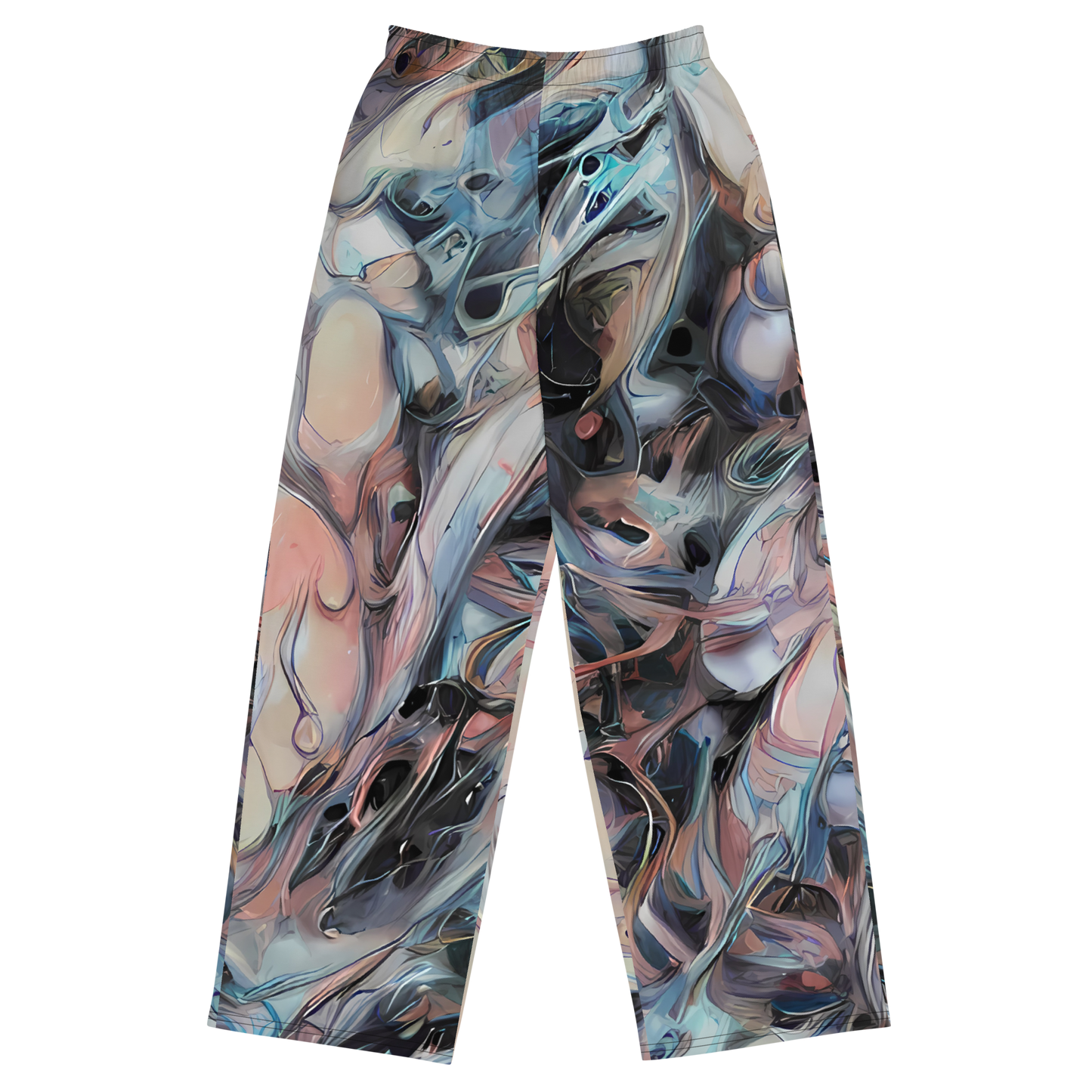 Wide-Leg Pants - Daydream Cascade