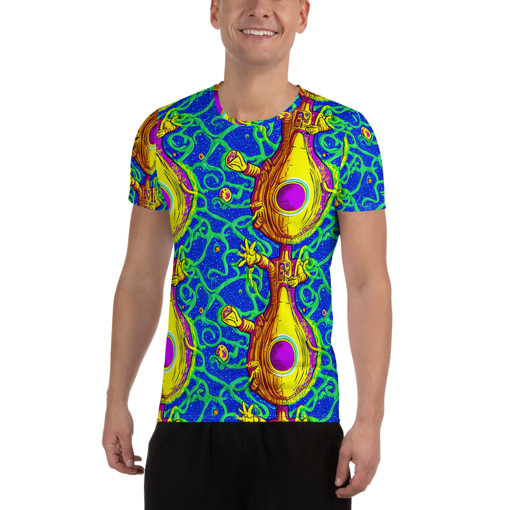 Men's Athletic T-Shirt - Sprawling Spectacle