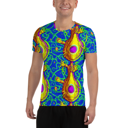 Men's Athletic T-Shirt - Sprawling Spectacle