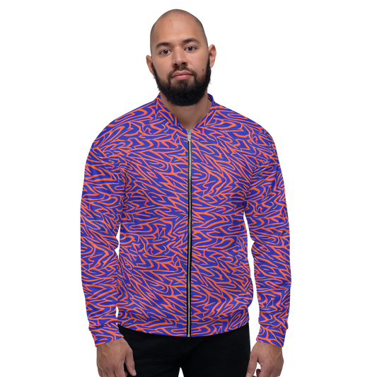 Bomber Jacket - Sapphire Swirl