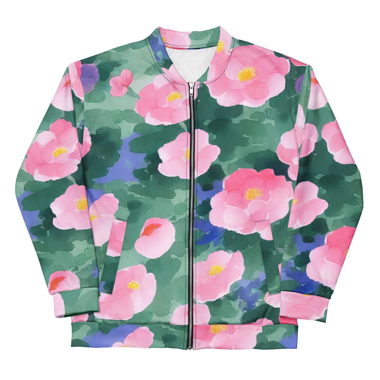Bomber Jacket - Pink Blossom Serenade