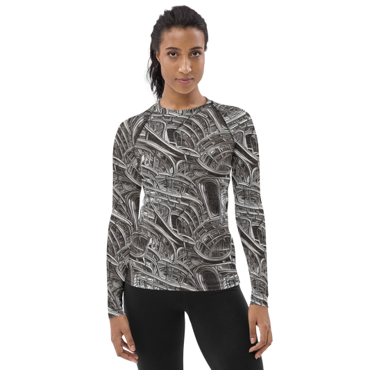 Women's Rash Guard - Piranesi's Dream