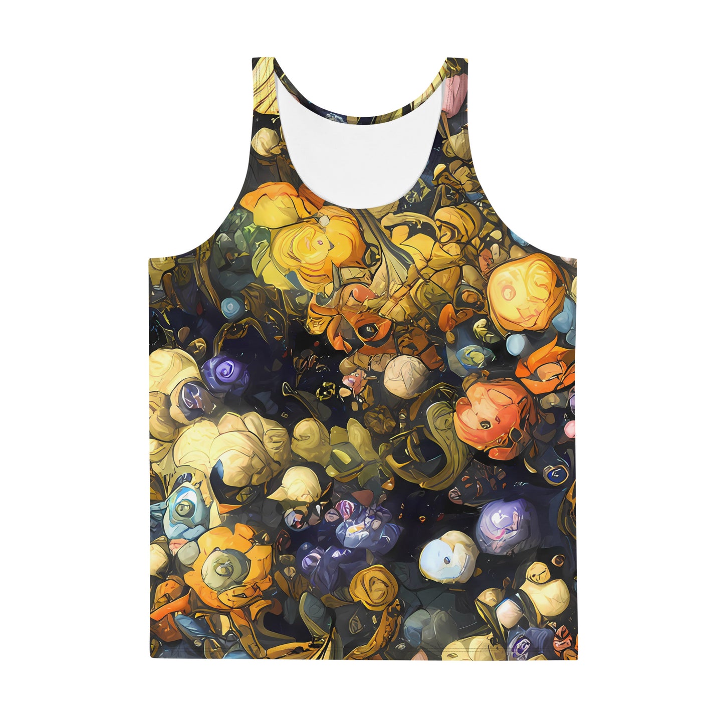 Men's Tank Top - Baroque Blossom