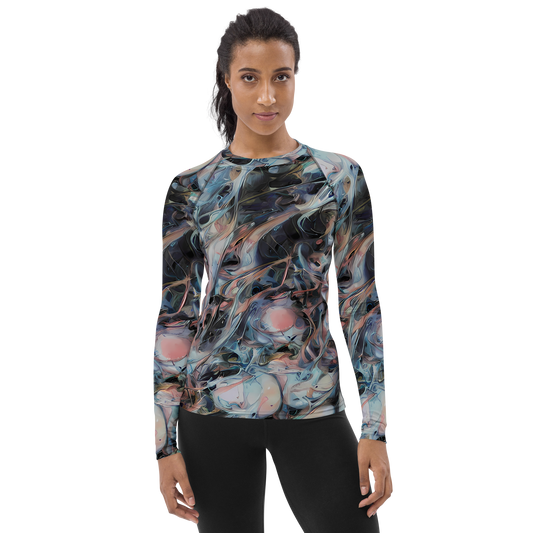 Women's Rash Guard - Daydream Cascade