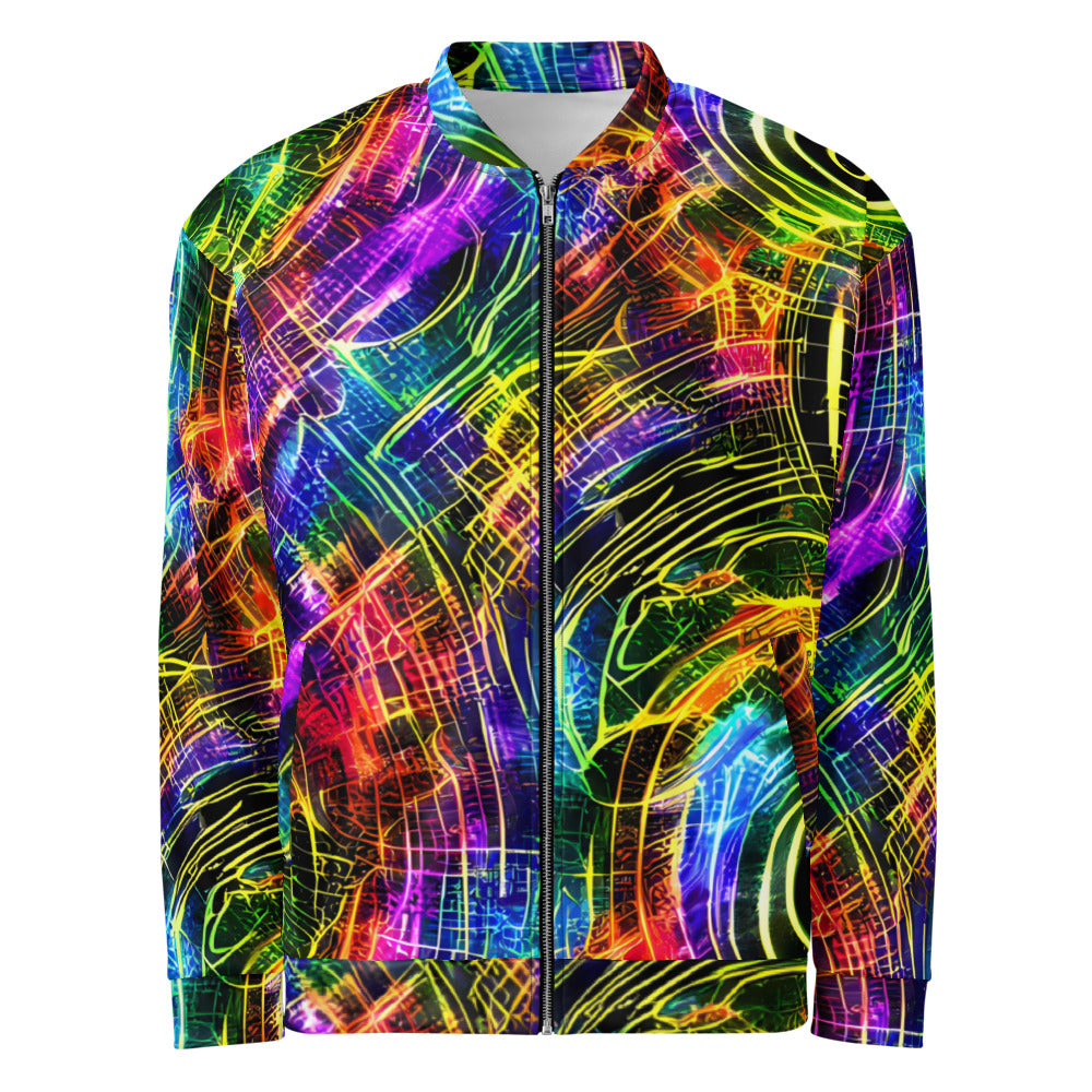 Bomber Jacket - Luminous Rush