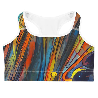 Sports Bra - Spectral Strands