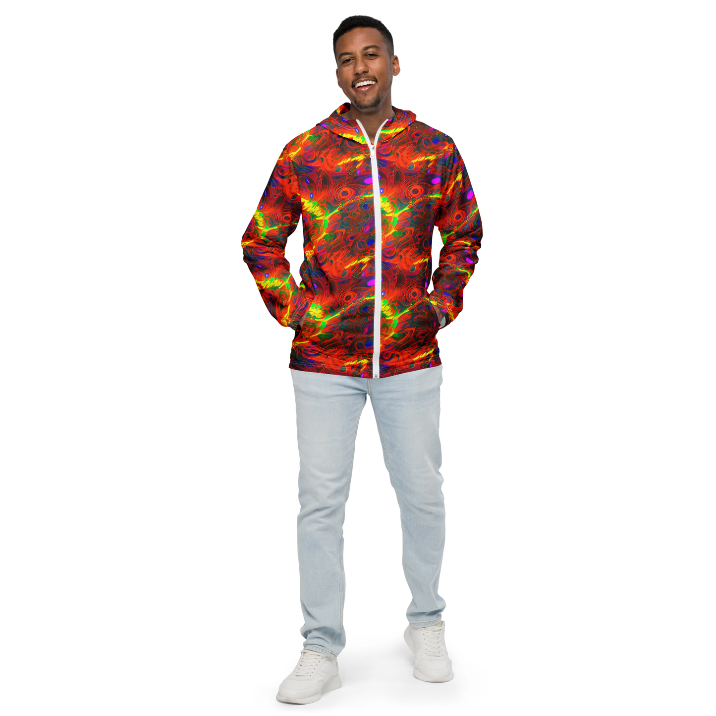 Men's Windbreaker - Blampied Blaze