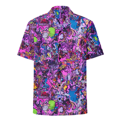 Button Shirt - Chromatic Frenzy