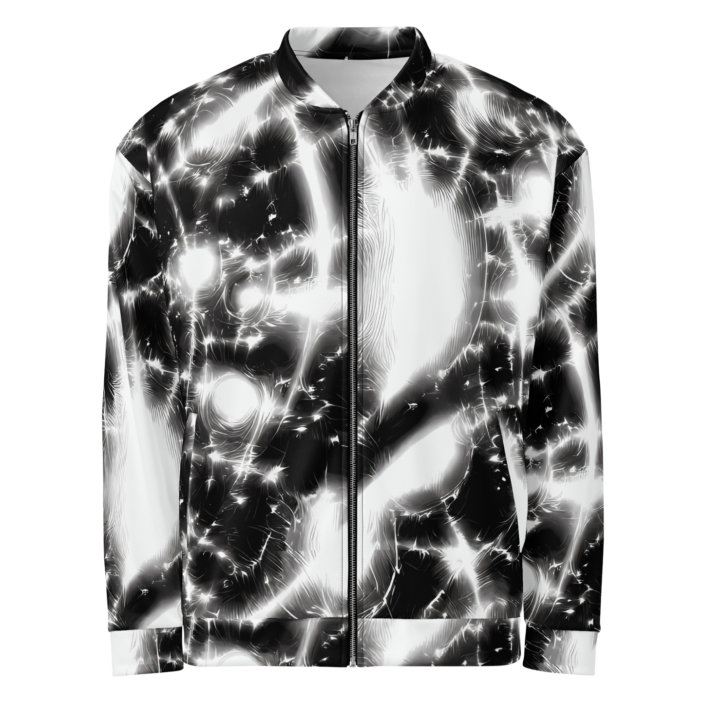 Bomber Jacket - Electric Nightfall