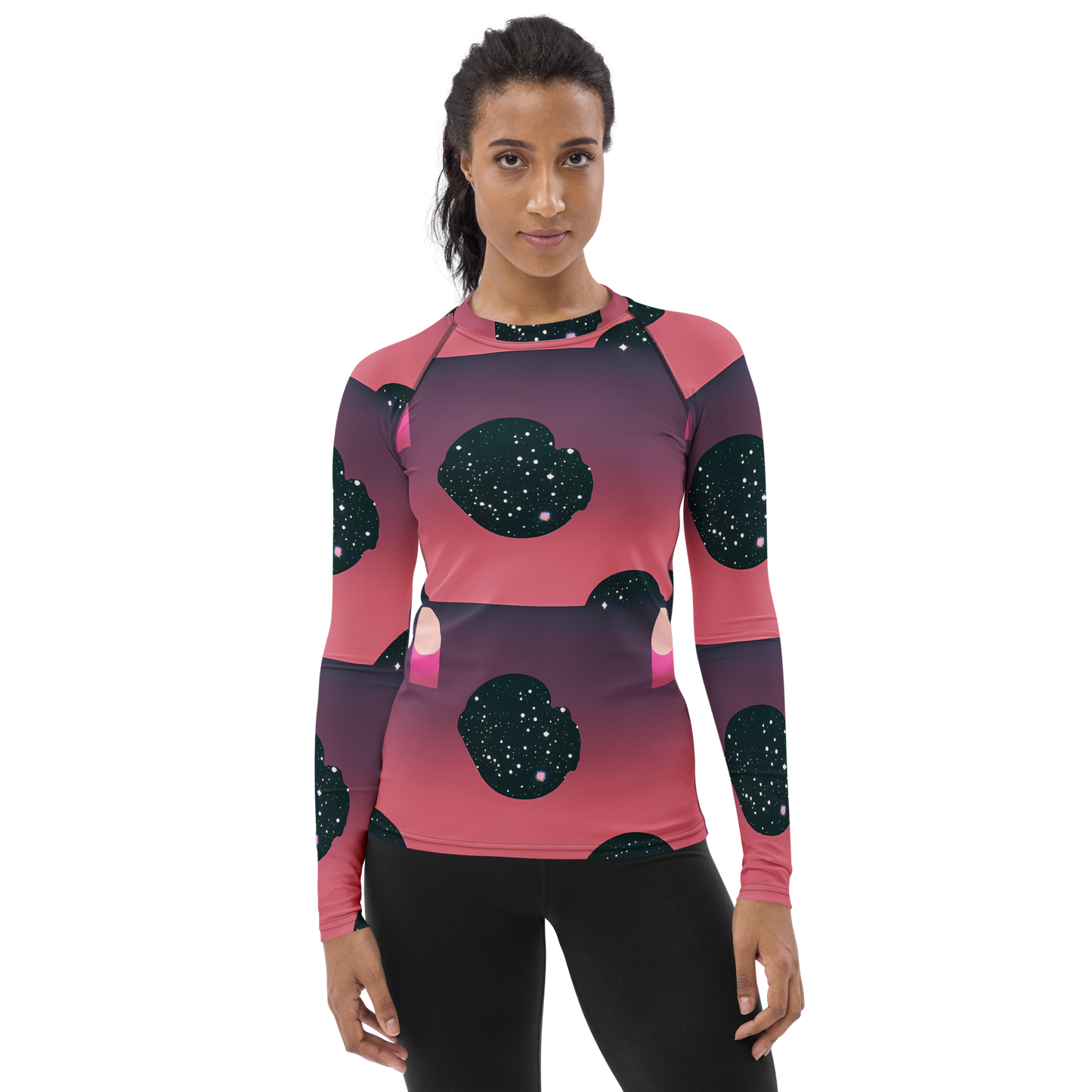 Women's Rash Guard - Dreamscape Horizon