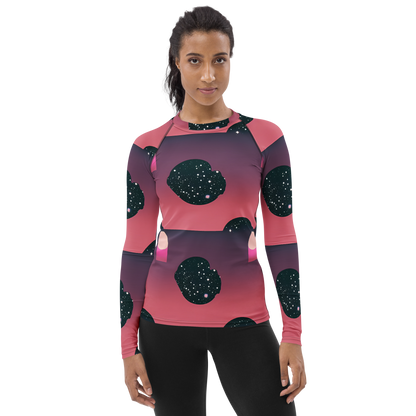 Women's Rash Guard - Dreamscape Horizon