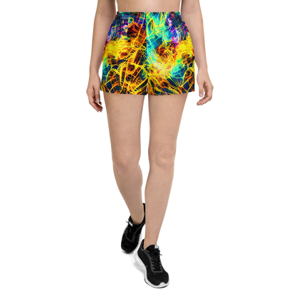 Women’s Athletic Shorts - Kapp's Kaleidoscope