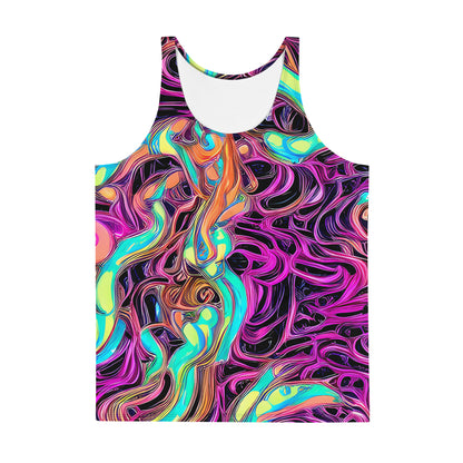 Men's Tank Top - Neon Drizzle