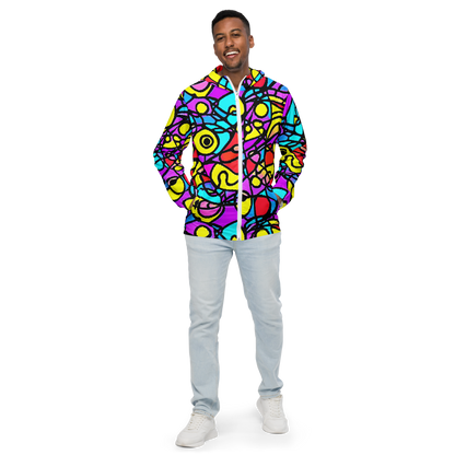 Men's Windbreaker - Radiant Chaos