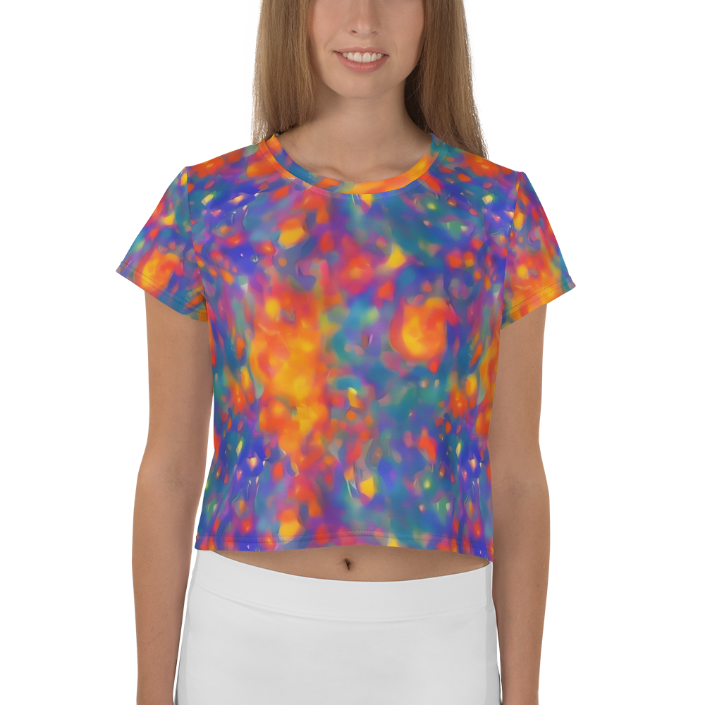 Women's Crop Tee - Nolde Nebula