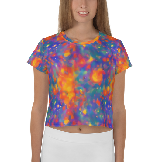 Women's Crop Tee - Nolde Nebula