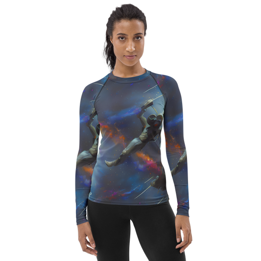 Women's Rash Guard - Gravity's Palette