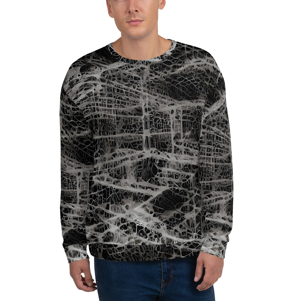 Sweatshirt - Monochrome Mesh