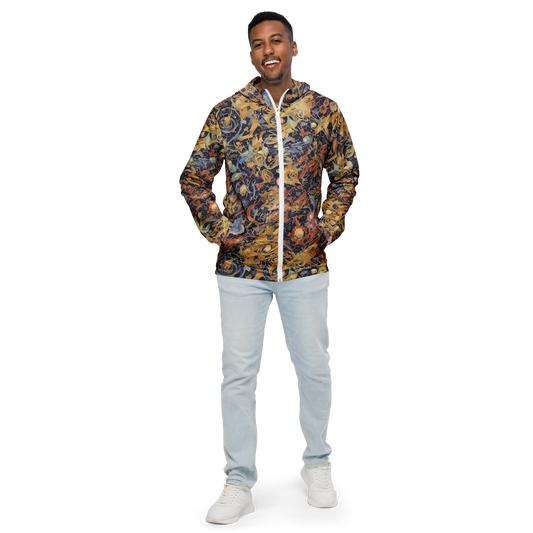 Men's Windbreaker - Quantum Symmetry