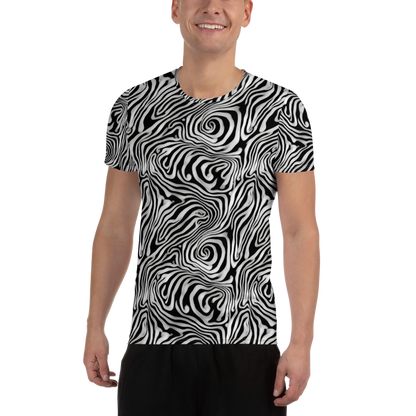 Men's Athletic T-Shirt - Warped Cosmos