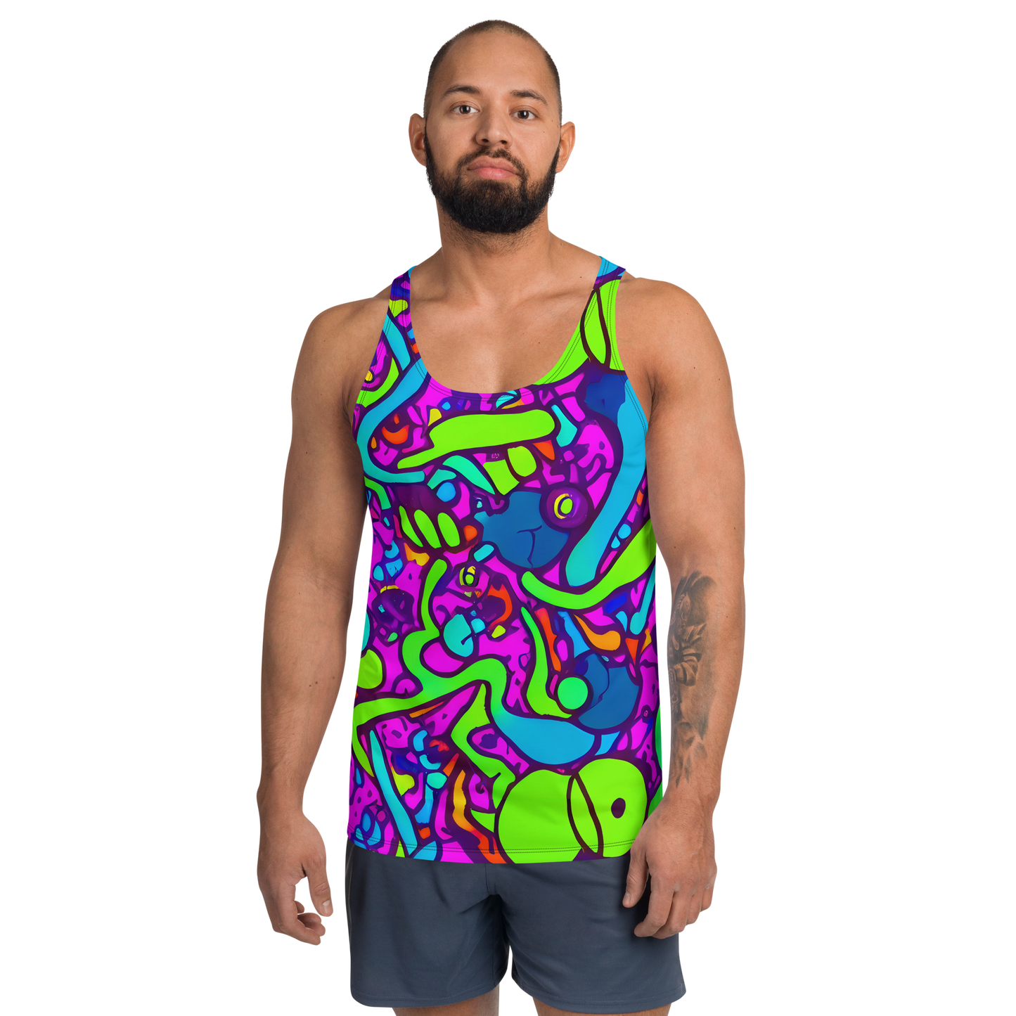 Men's Tank Top - Funky Vortex