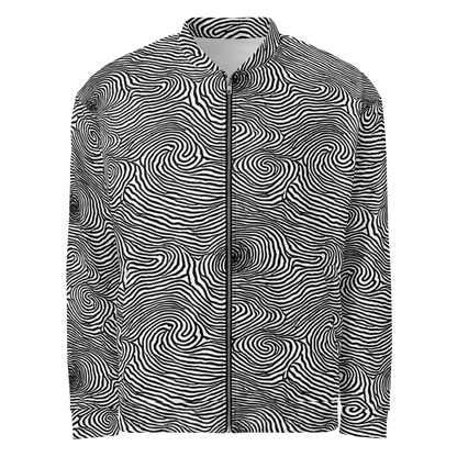 Bomber Jacket - Black And White Rhapsody