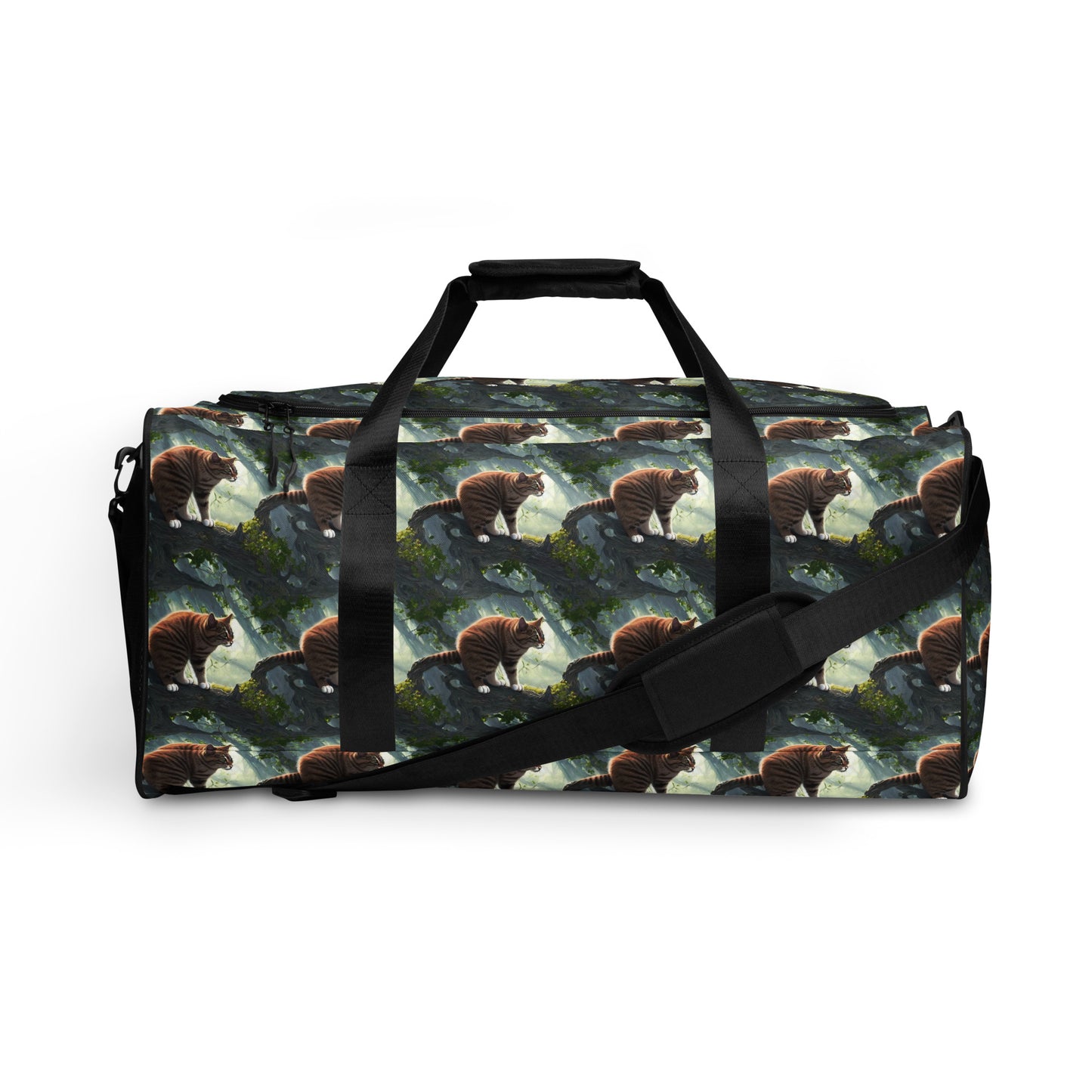 Duffle Bag - Whiskered Enigma
