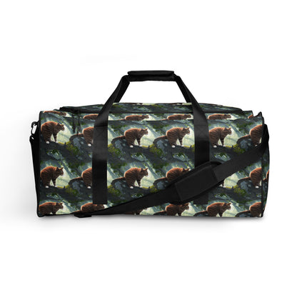 Duffle Bag - Whiskered Enigma
