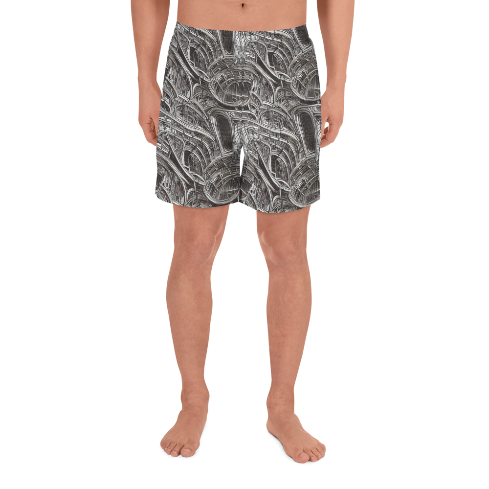 Men's Athletic Shorts - Piranesi's Dream