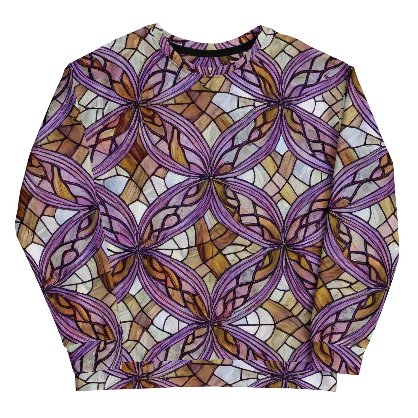 Sweatshirt - Stained Glass Whirl