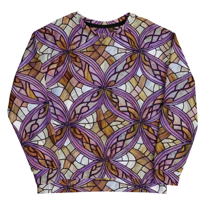 Sweatshirt - Stained Glass Whirl