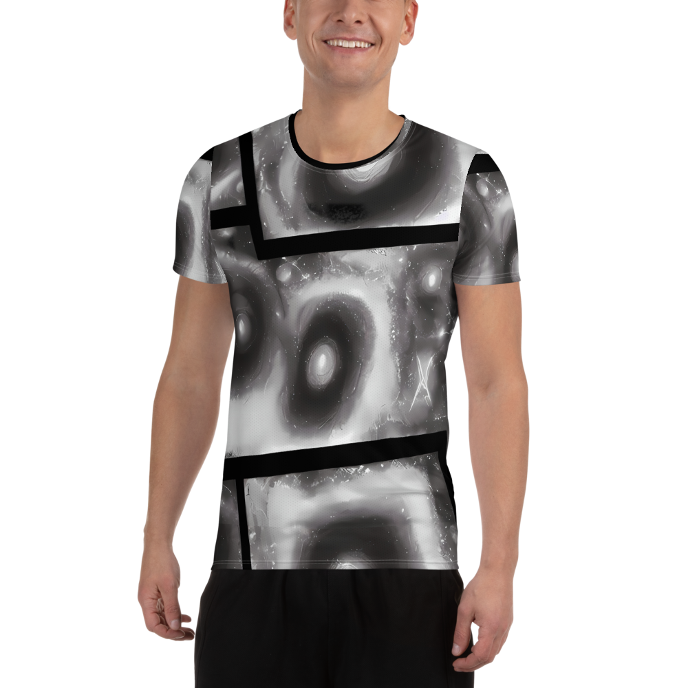 Men's Athletic T-Shirt - Arbus Whorls