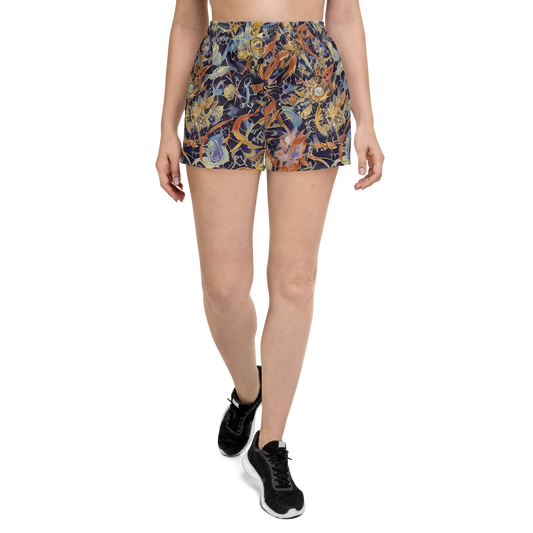 Women’s Athletic Shorts - Quantum Symmetry