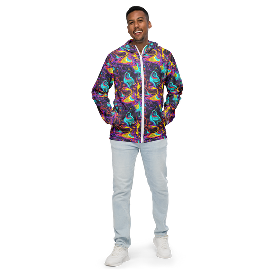 Men's Windbreaker - Hutty Nebula