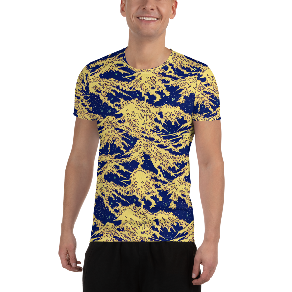 Men's Athletic T-Shirt - Celestial Ridge