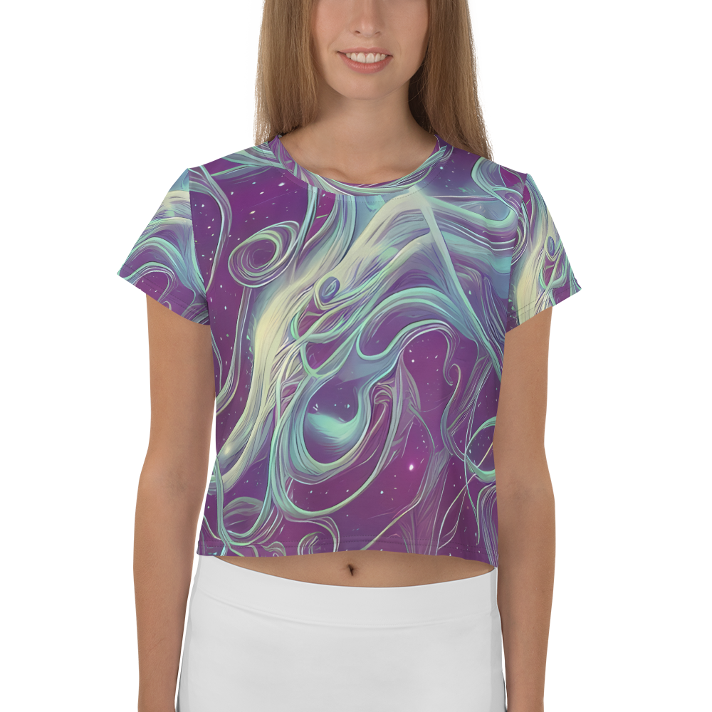 Women's Crop Tee - Morgan's Whirl