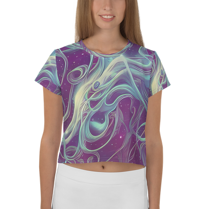 Women's Crop Tee - Morgan's Whirl