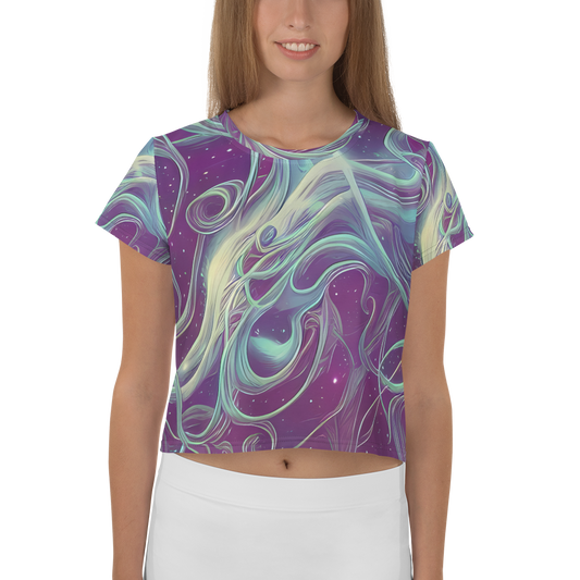 Women's Crop Tee - Morgan's Whirl