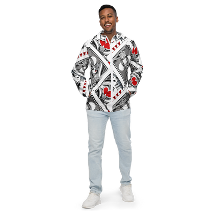 Men's Windbreaker - Fashion Print, By Carl Rahl