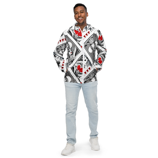 Men's Windbreaker - Fashion Print, By Carl Rahl