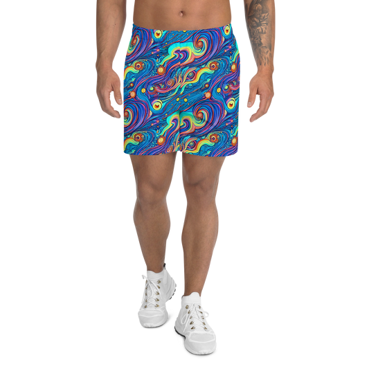 Men's Athletic Shorts - Echoes of Vortex