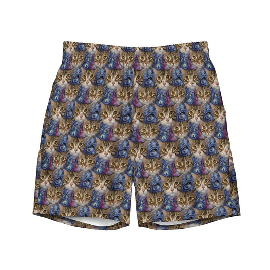 Swim Trunks - Feline Fantasy