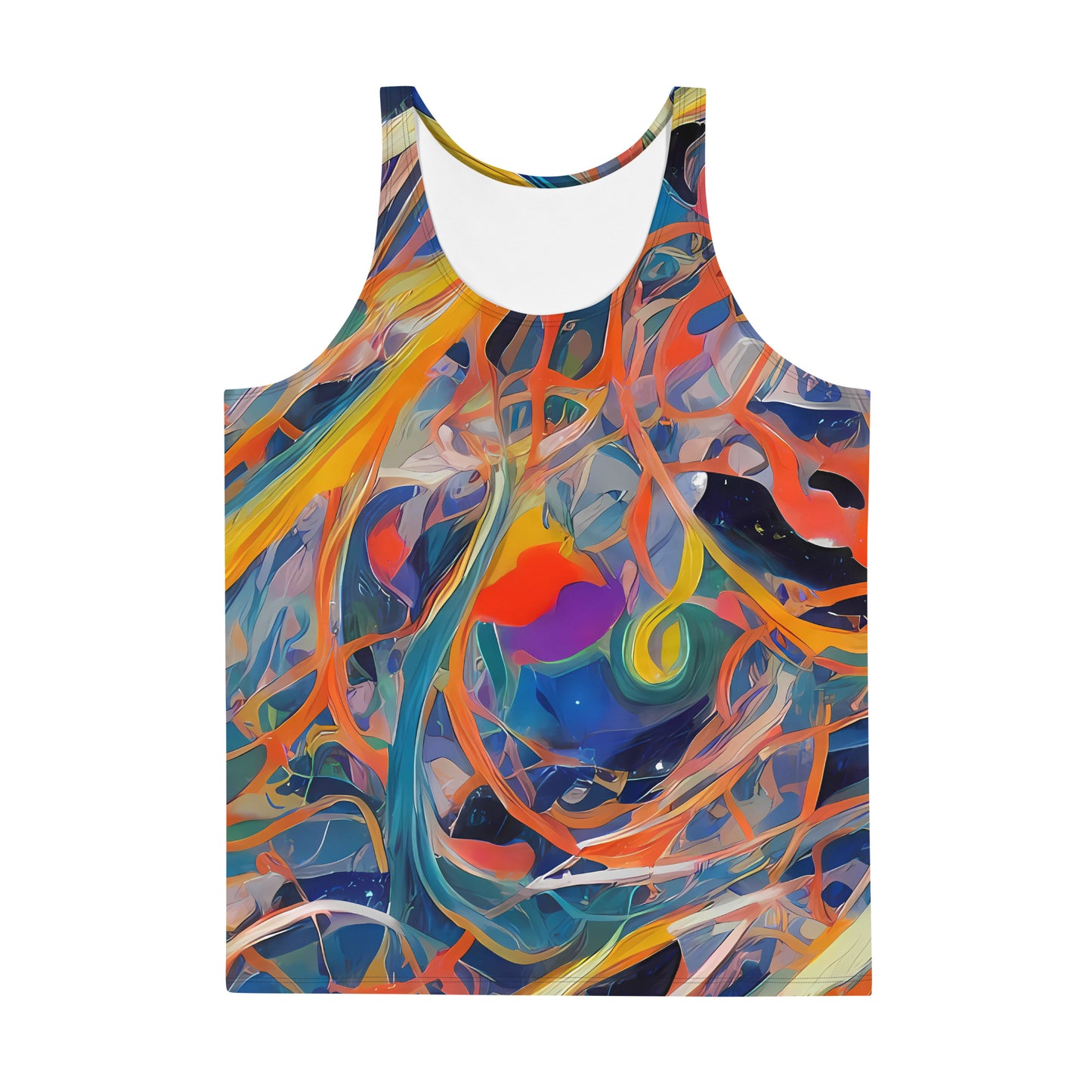 Men's Tank Top - Vivid Tangle