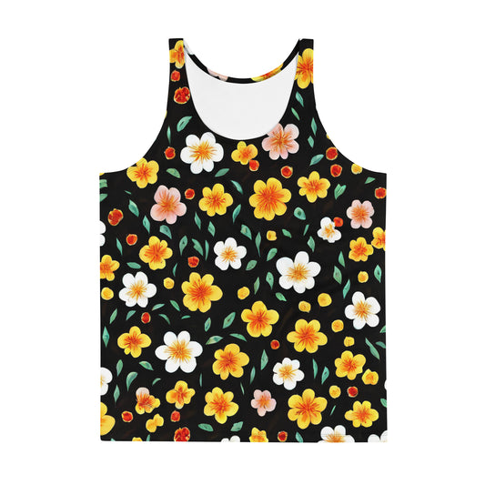 Men's Tank Top - Sunlit Blossoms