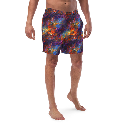 Swim Trunks - Auroral Ripples