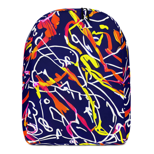 Minimalist Backpack - Neon Currents