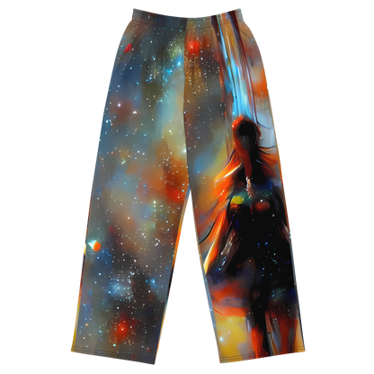 Wide-Leg Pants - Brush Nebula