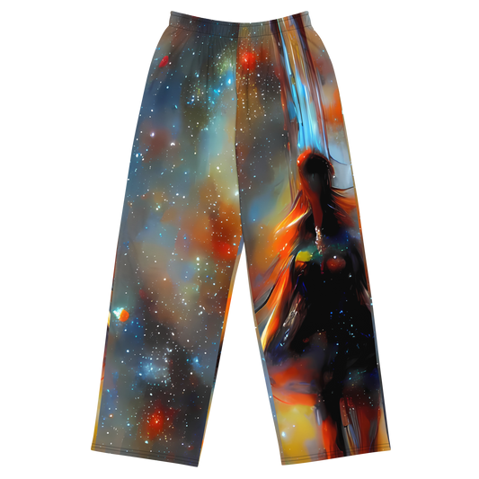 Wide-Leg Pants - Brush Nebula